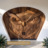 Auralith Handcrafted Solid Wood Arched Double Doors - Timberustic Door