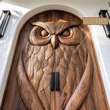 Auralith Handcrafted Solid Wood Arched Double Doors - Timberustic Door