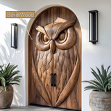 Auralith Handcrafted Solid Wood Arched Double Doors - Timberustic Door