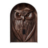 Auralith Handcrafted Solid Wood Arched Double Doors Dark Walnut - Timberustic Door