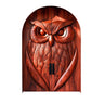 Auralith Handcrafted Solid Wood Arched Double Doors Mahogany - Timberustic Door