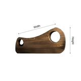 Auraloop Sculpted Solid Wood Headboard and Bed Frame