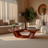 Aurea Flow-Form Sculptural Coffee Table