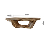 Aurea Flow-Form Sculptural Coffee Table