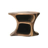Aurea Loop Sculptural Solid Wood Record Player Stand