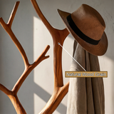 Virelith Sculpted Solid Wood Tree Coat Rack - Timberustic Tree Coat Rack