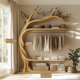 Aurelgrove Solid Wood Entryway Organizer - Timberustic Entryway Organizer
