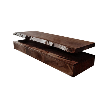 Aurelia Floating Live Edge Bathroom Vanity