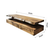 Aurelia Floating Live Edge Bathroom Vanity