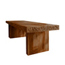 Aurelia Handcrafted Solid Wood Dining Table Brown - Timberustic Dining Table