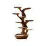 Aurelian Sculpted Solid Wood Tree-Inspired Cat Tree Shelf Brown - Timberustic Tree-Inspired Cat Tree Shelf