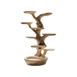 Aurelian Sculpted Solid Wood Tree-Inspired Cat Tree Shelf Natural Oak - Timberustic Tree-Inspired Cat Tree Shelf