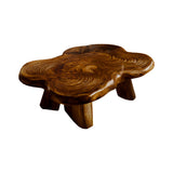 Aurelin Bloom III Solid Wood Hand Carved Coffee Table