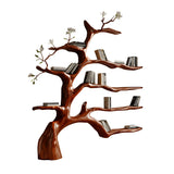 Aurelin Bloom II Solid Wood Tree Bookshelf