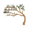 Aurelin Bloom Wall-Mounted Tree Bookshelf
