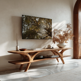 Aurelin Branchcrest Solid Wood TV Console