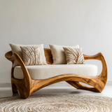 Aurelin Flow Organic Wood Sofa