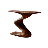 Aurelin Flow Solid Wood Console Table