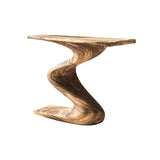 Aurelin Flow Solid Wood Console Table