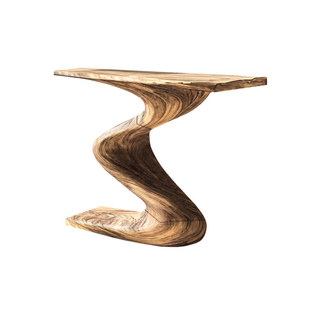 Aurelin Flow Solid Wood Console Table