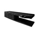 Aurelin Shore Live Edge Floating Bathroom Vanity with Drawers