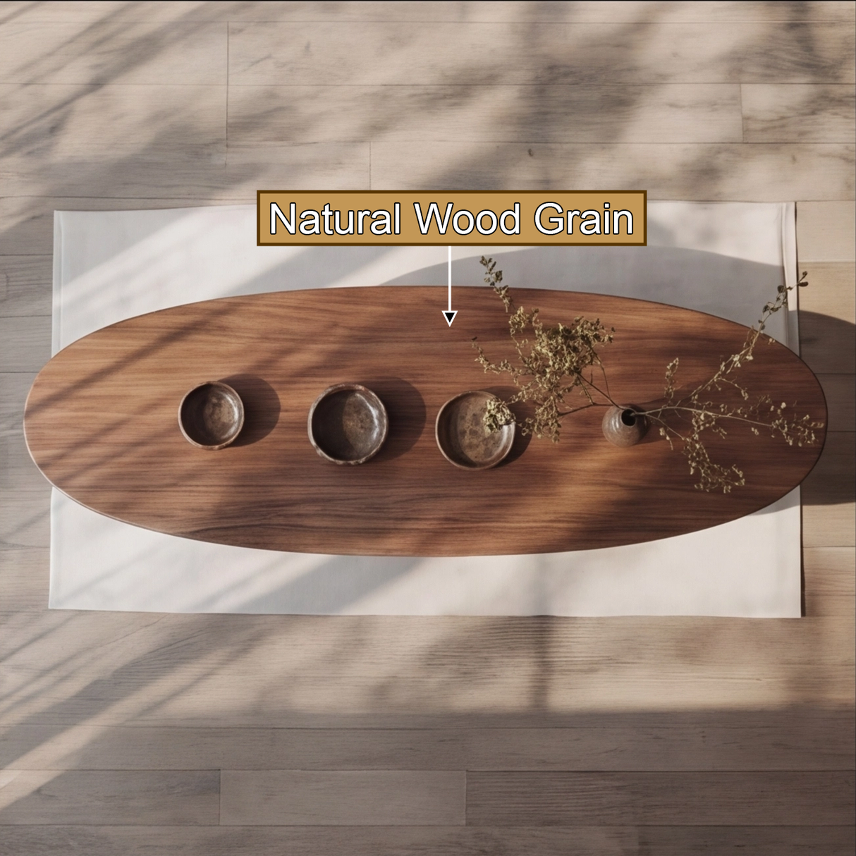 Aureline Sculpted Solid Wood Dining Table - Timberustic Dining Table