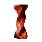 Aurelium Solid Wood Pedestal Stand Mahogany - Timberustic Pedestal Stand