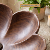Aurelora Handcrafted Solid Wood Flower Vessel Sink - Timberustic Vessel Sinks