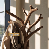 Aurelthorn Sculpted Solid Wood Tree Coat Rack - Timberustic Tree Coat Rack