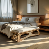 Auren Frame Solid Wood Bed Bench