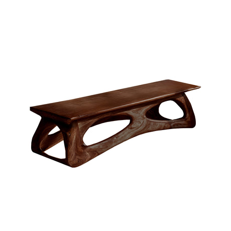 Auren Frame Solid Wood Bed Bench