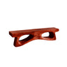 Auren Hollow Artisan Wood Bed Bench Mahogany - Timberustic Bed Bench