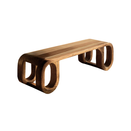Auren Loop Woodcrafted Bed Bench