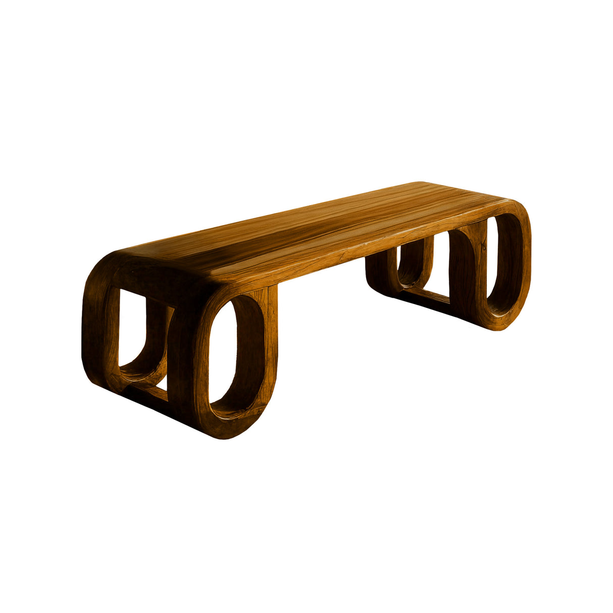 Auren Loop Woodcrafted Bed Bench
