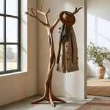 Aurenvale Sculpted Solid Wood Tree Coat Rack - Timberustic Tree Coat Rack