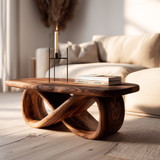 Aureon Loop Solid Wood Coffee Table