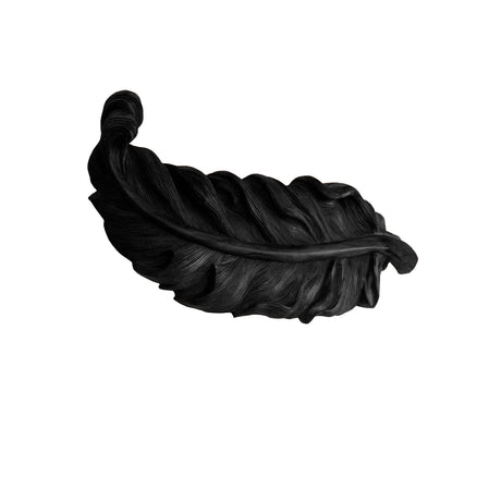 Aurevia Sculpted Solid Wood Wall Art Black - Timberustic Wall Art