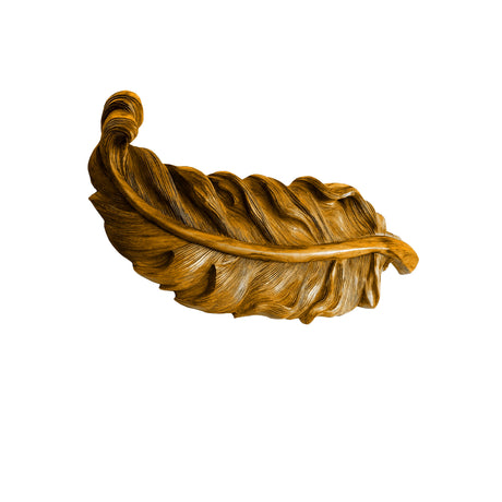 Aurevia Sculpted Solid Wood Wall Art Teak - Timberustic Wall Art