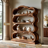 Aurevian Handcrafted Solid Wood Bookshelf