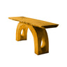Aurevian Live Edge Solid Wood Console Table