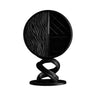 Aurevian Sculpted Solid Wood Bar Cabinet Black - Timberustic Wine Cabinet