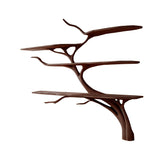 Aurevine Sculptural Solid Wood Tree Bookshelf
