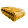 Aurevon Sculpted Solid Wood Coffee Table Teak - Timberustic Coffee Table