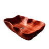 Aurevon Sculpted Solid Wood Vessel Sink Mahogany - Timberustic Vessel Sinks
