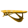 Aurevyn Live Edge Solid Wood Coffee Table Teak - Timberustic Coffee Table