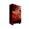 Aurex Sculpted Solid Wood Bathroom Cabinet Mahogany - Timberustic Bathroom Cabinet