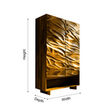 Aurex Sculpted Solid Wood Bathroom Cabinet - Timberustic Bathroom Cabinet
