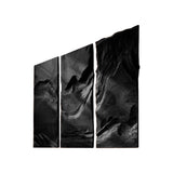 Aurexis Live Edge Solid Wood Wall Art Black - Timberustic Wall Art