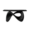 Aurexis Sculpted Solid Wood Console Table Black - Timberustic Console Table