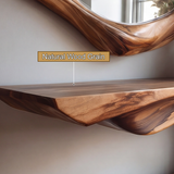 Avelith Sculpted Solid Wood Console Table - Timberustic Console Table
